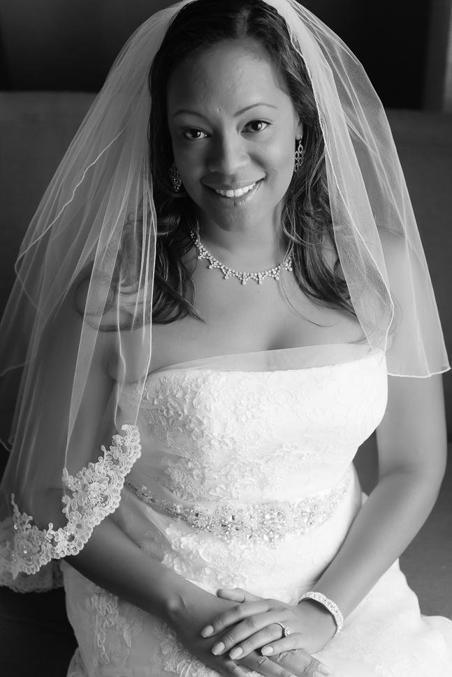 DC Wedding Bridal Prep Portrait