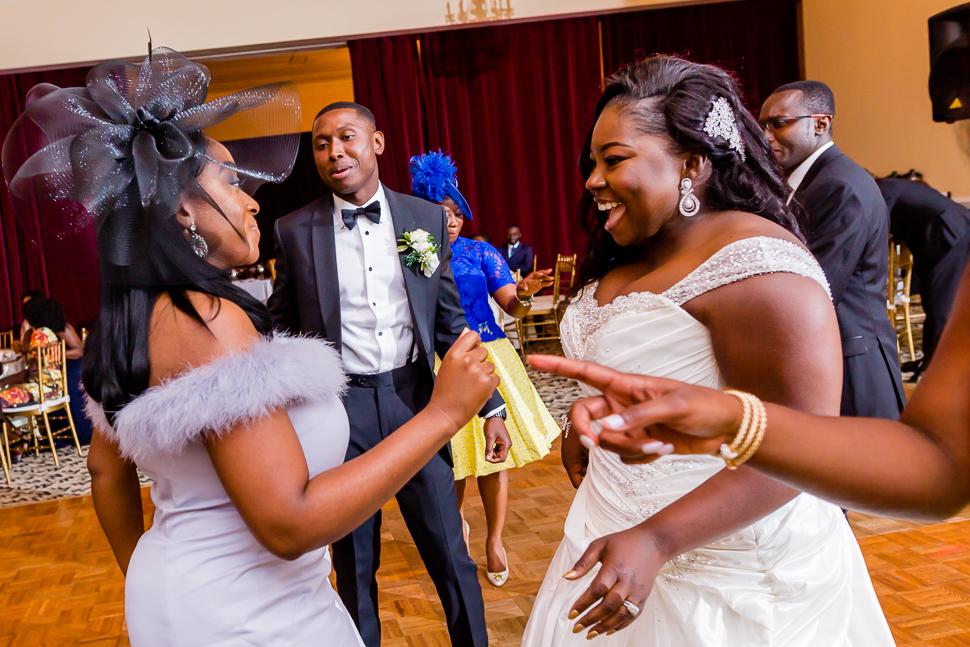 Bride And Groom Reception Dancing