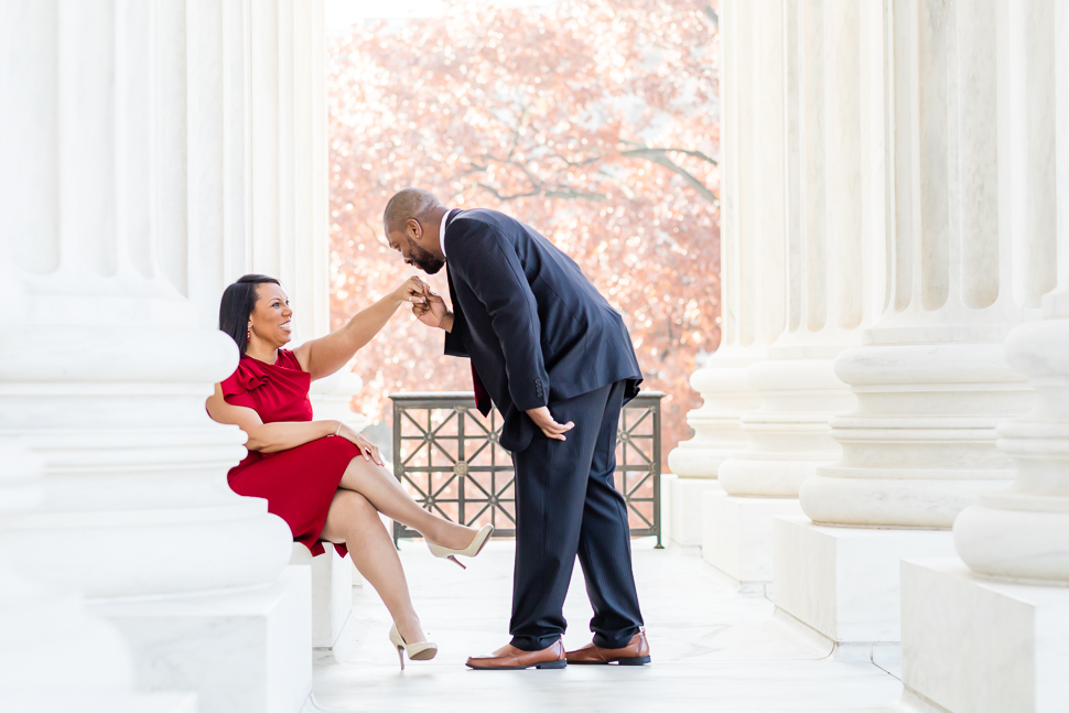 DC Chinatown Engagement Session