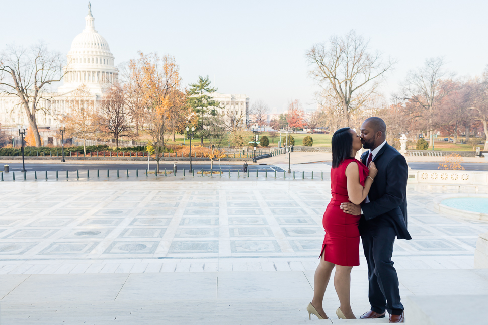 DC Monument Engagement Photographer