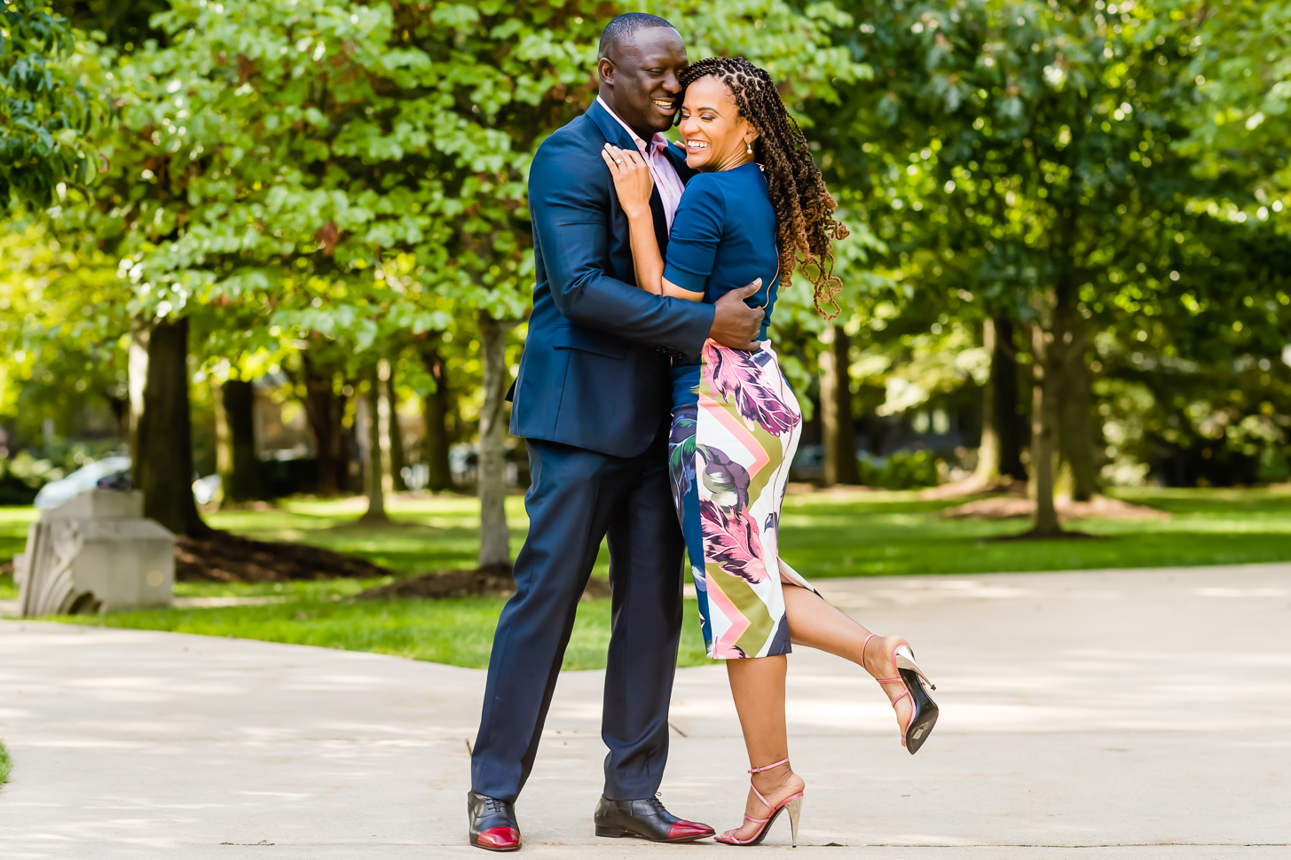 National Cathedral Engagement Session