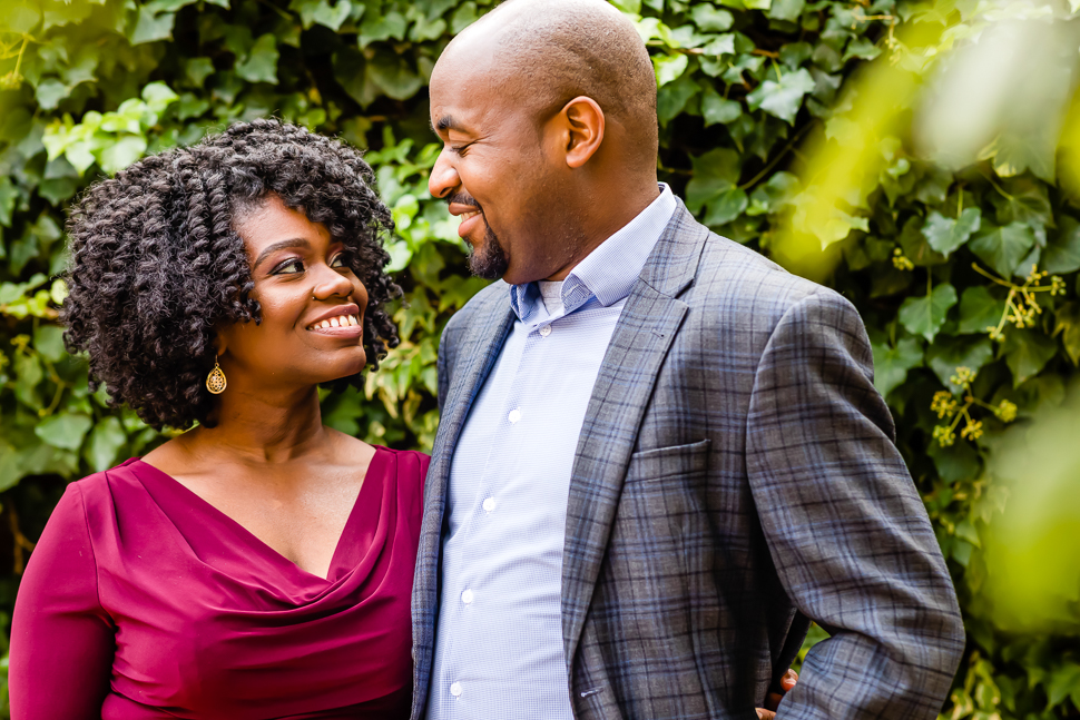 Scenic Fall Engagement in Old Town