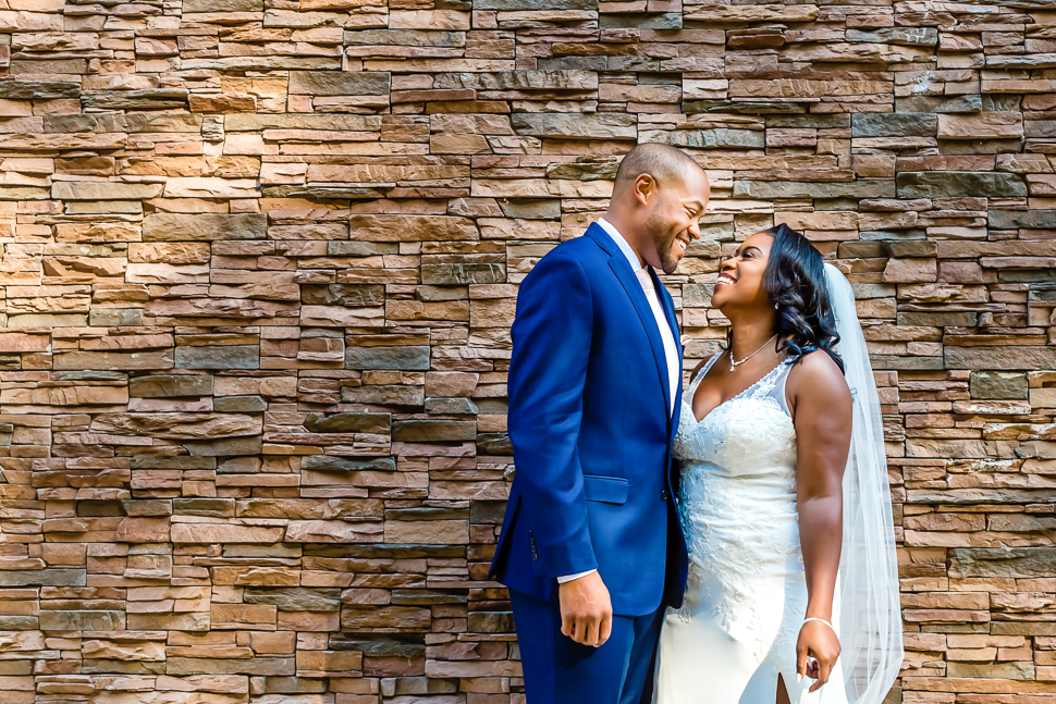 Bride and Groom Candid Moment