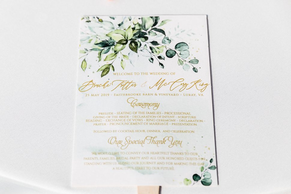 Wedding Day Stationary