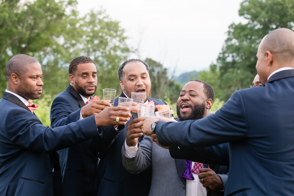 Groomsmen toast