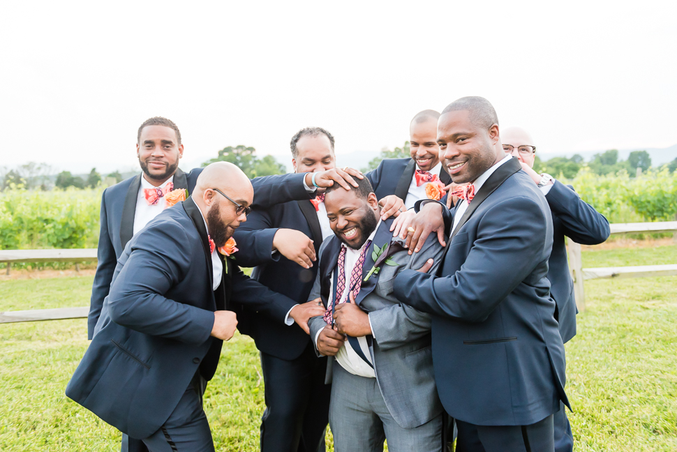 Groomsmen portrait