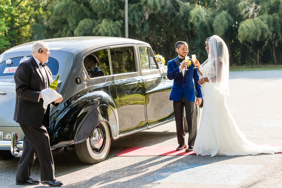 limo toasting