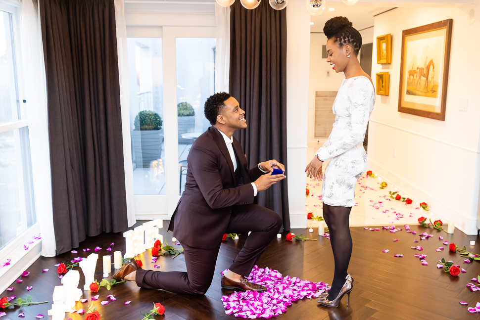 Washington DC Surprise Proposal Photographer