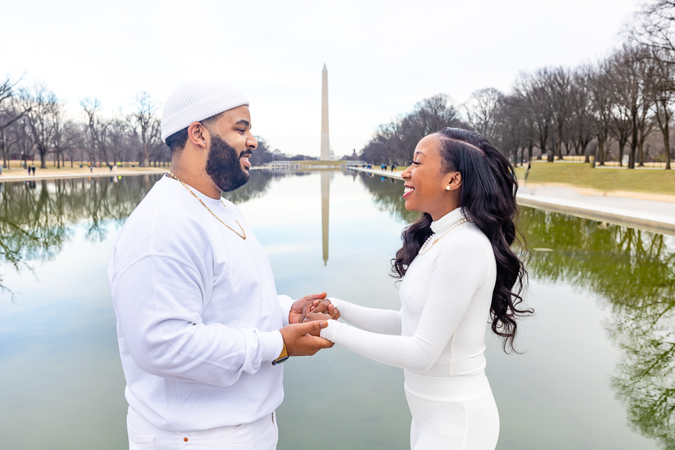 DC Lincoln Memorial Engagement Session