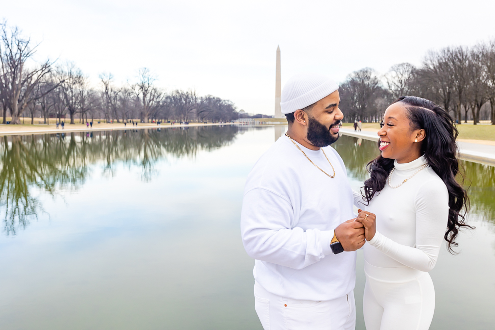DC Lincoln Memorial Engagement Session