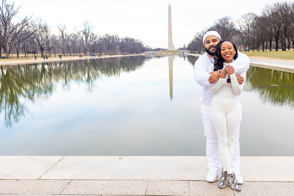 DC Lincoln Memorial Engagement Session