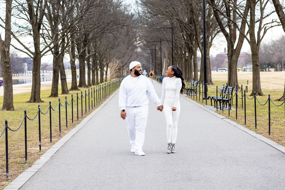 DC Lincoln Memorial Engagement Session