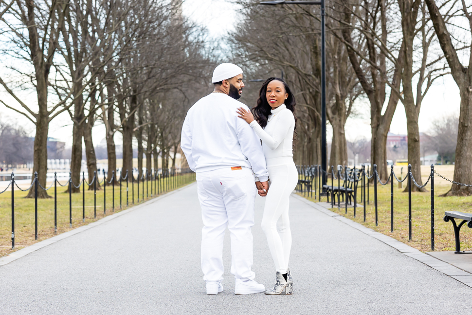 Lincoln Memorial Engagement Session