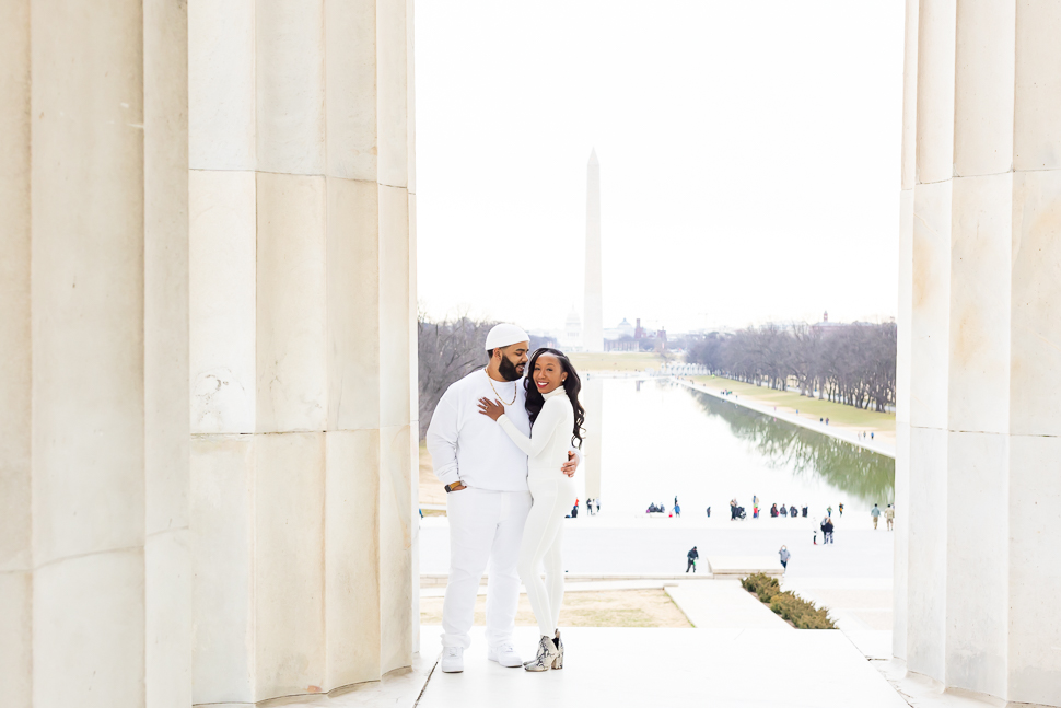 Lincoln Memorial DC Engagement Session