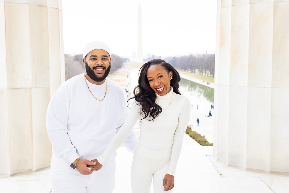 Lincoln Memorial Engagement Session