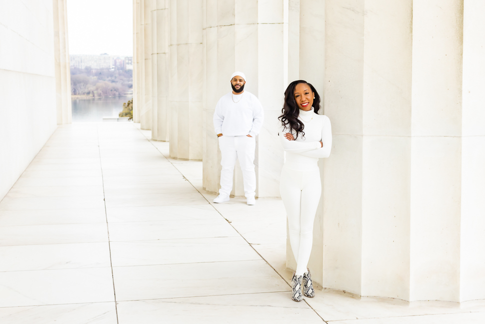 Lincoln Memorial Engagement Session