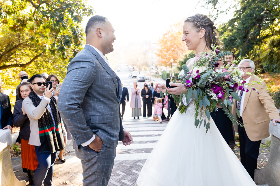 DC Spanish Steps Micro Wedding