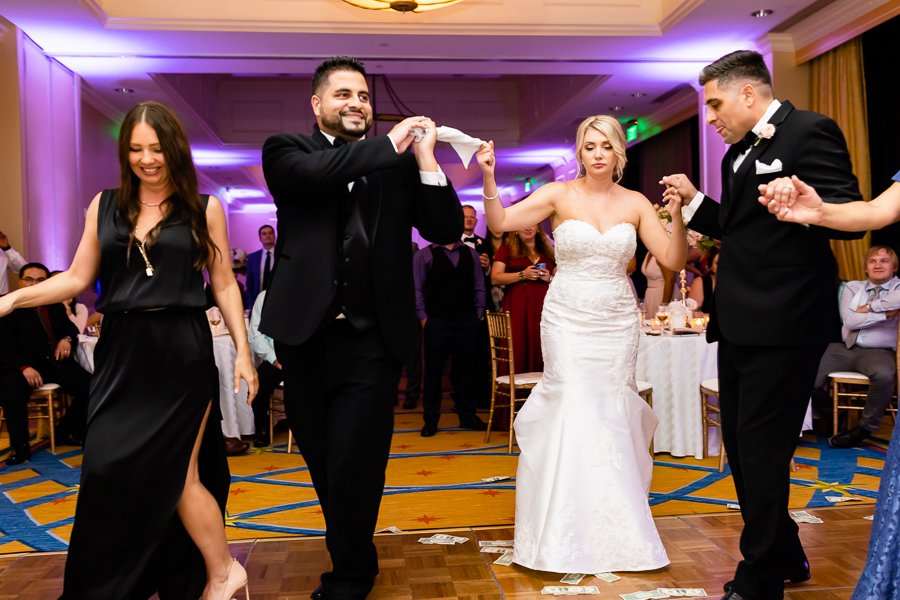 Balos or Sirtos traditional greek wedding dancing