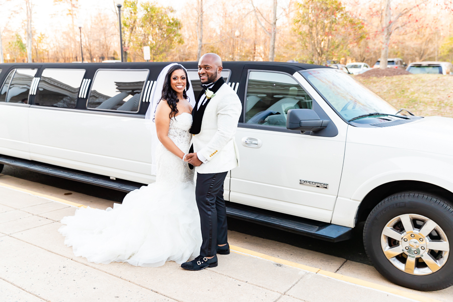 bride groom limo