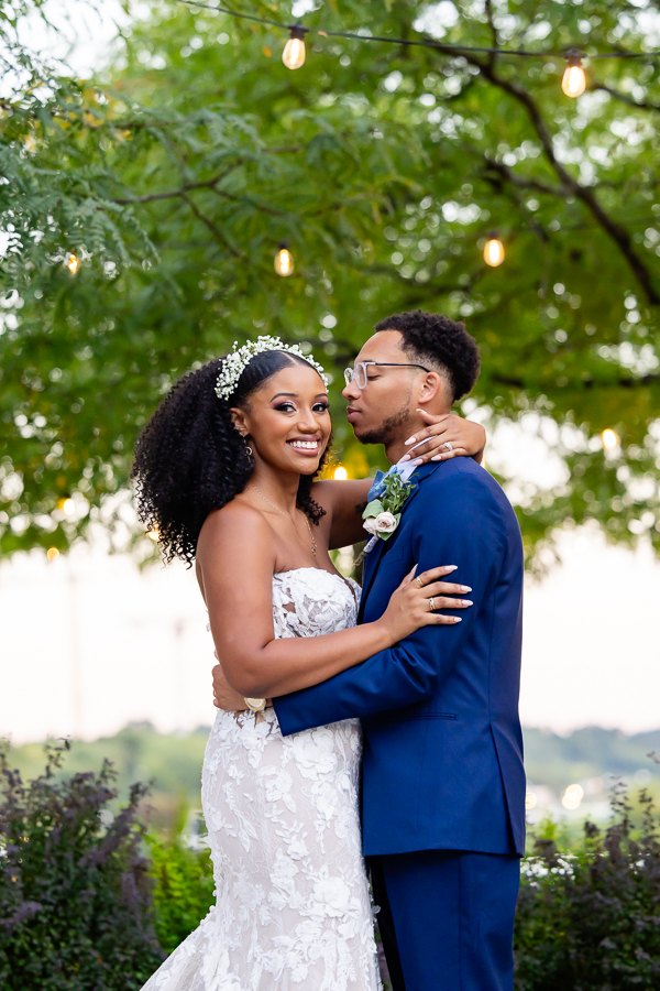 bride and groom portrait – District Winery wedding photography