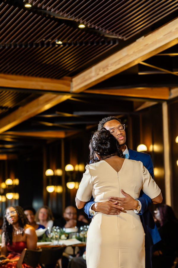 Mother-son dance  – District Winery wedding photography