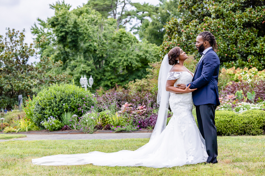 portrait session at River Farm Virginia wedding.