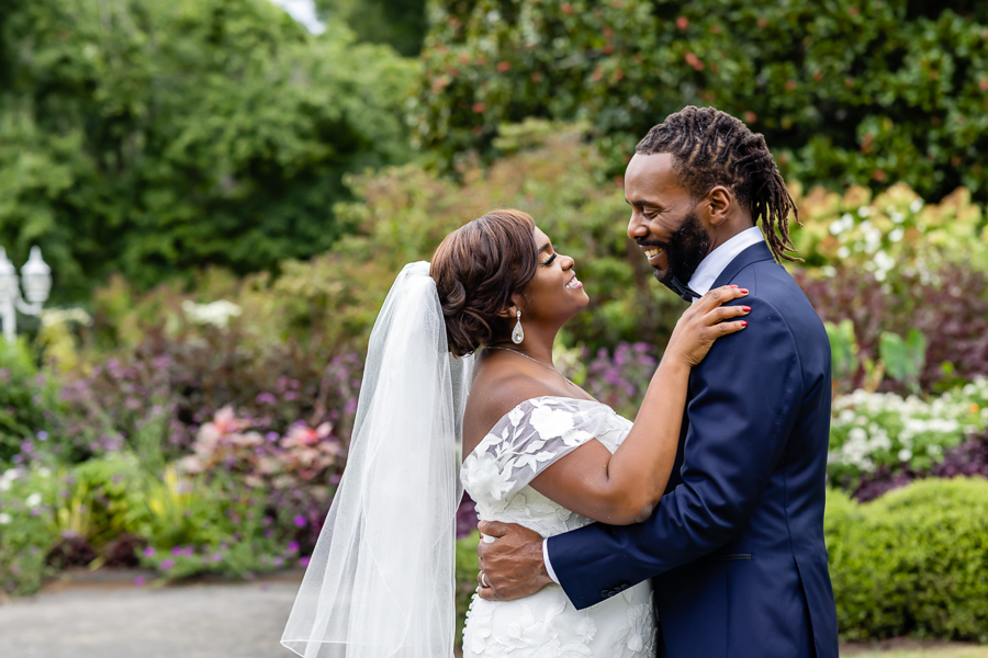 portrait session at River Farm Virginia wedding.