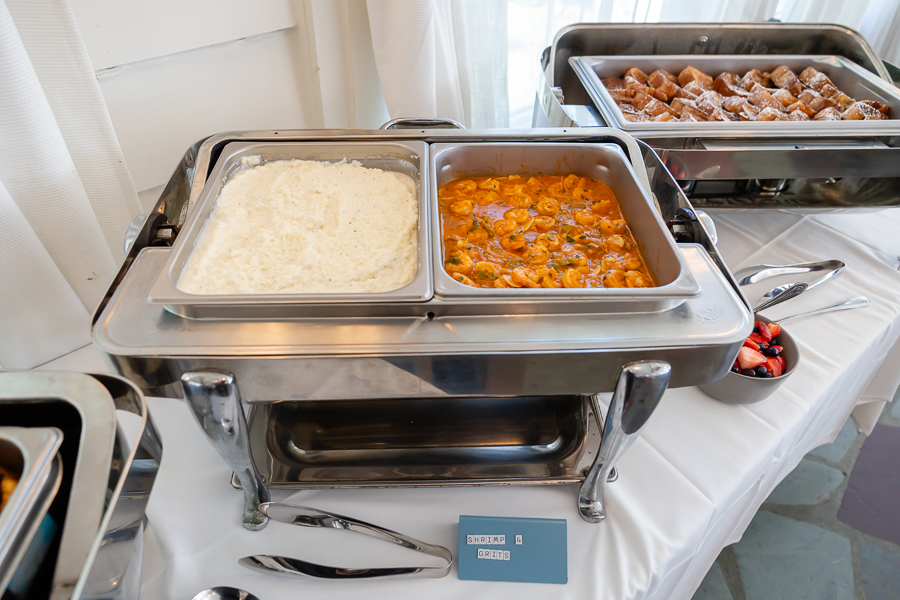 Zinnia breakfast reception 