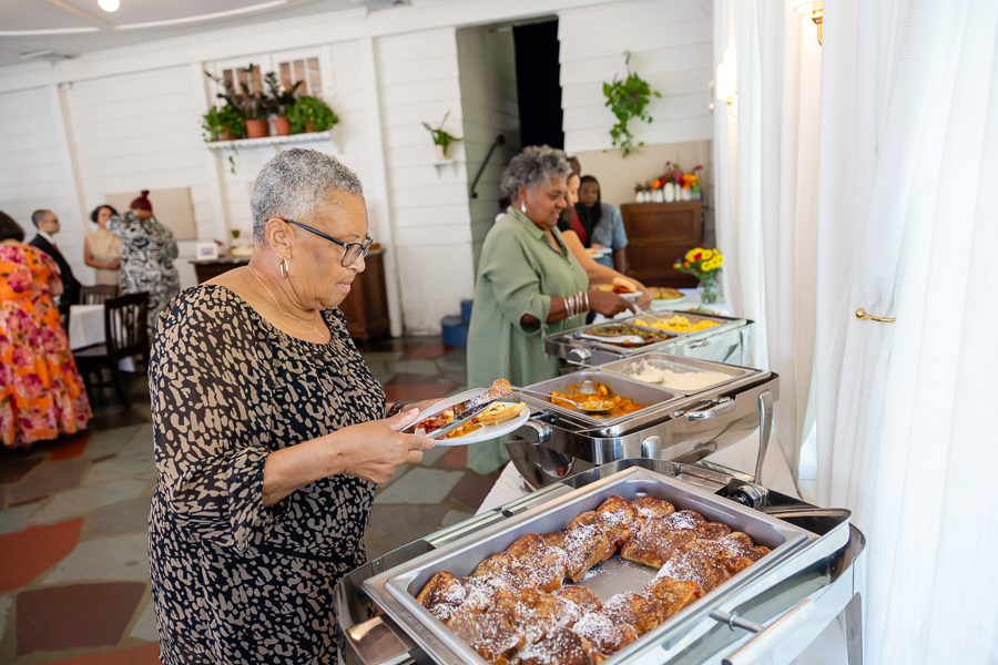Zinnia breakfast reception 