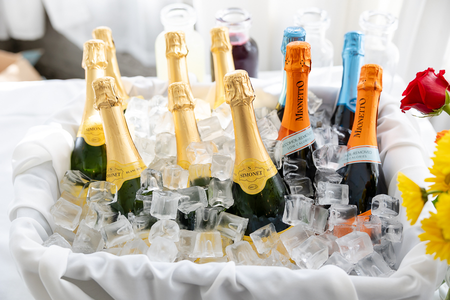 breakfast reception champagne