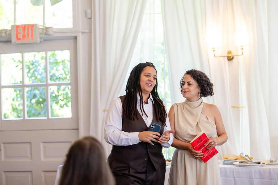 sharing reception toasts