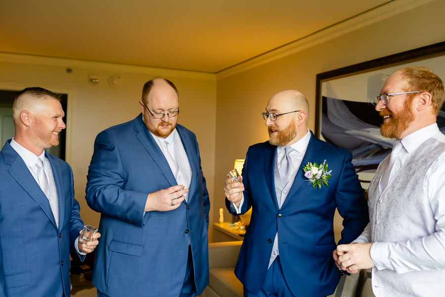 groom prep toast