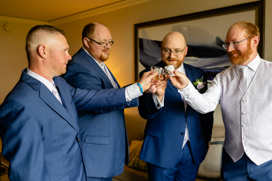 groom prep toast