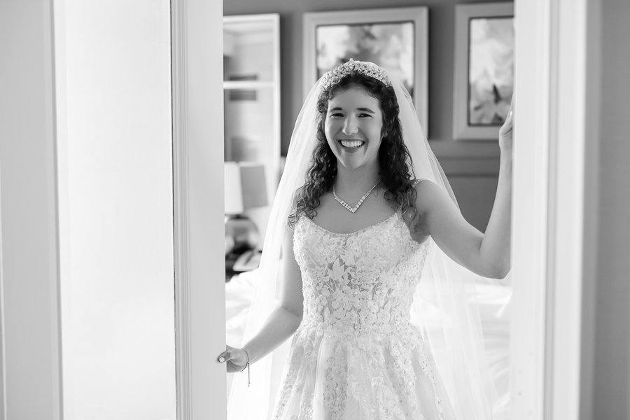 bride casual portrait