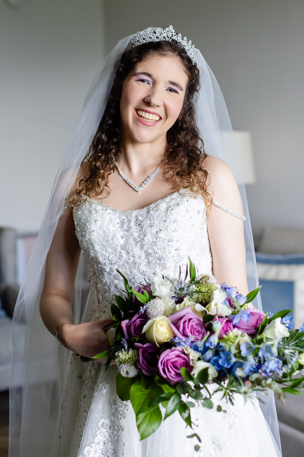 portrait of the bride