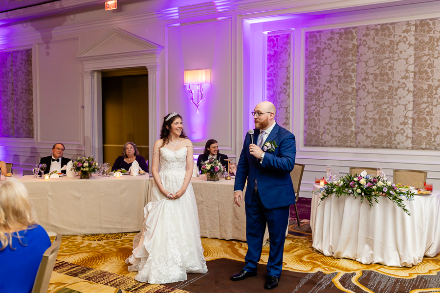 bride and groom speech